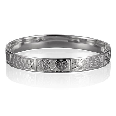 925 Silver Hawaiian Bangle