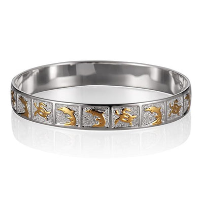 925 Silver Hawaiian Bangle