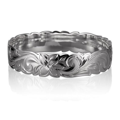 925 Silver Hawaiian Bangle