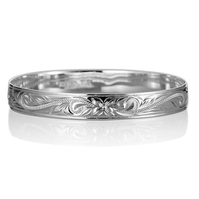 925 Silver Hawaiian Bangle