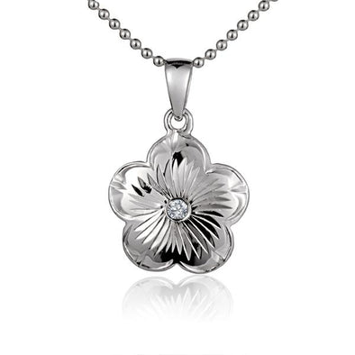 925 Silver Hawaiian Engraving Pendant