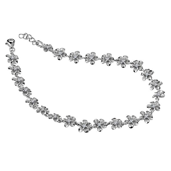 Plumeria anklet hot sale