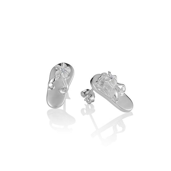 925 Silver Slipper  Earrings
