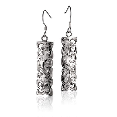 925 Silver Scroll  Earrings