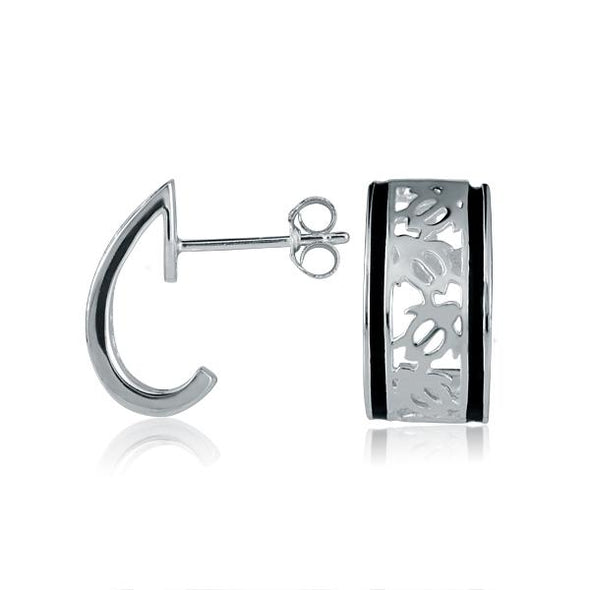 925 Silver Honu  Earrings