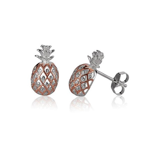 925 Silver Pineapple  Earrings