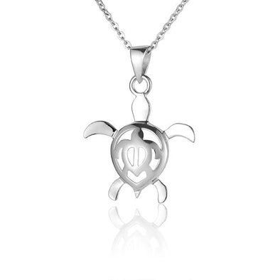 925 Silver Honu Pendant