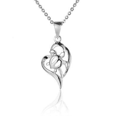 925 Silver Honu Pendant