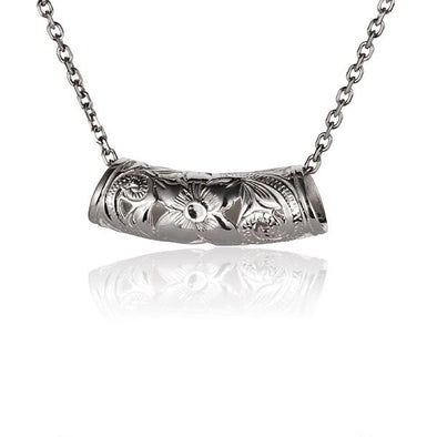 925 Silver Scroll Pendant