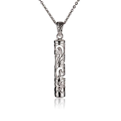 925 Silver Scroll Pendant