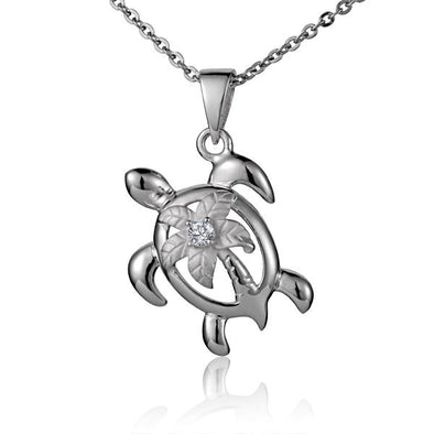 925 Silver Honu Pendant