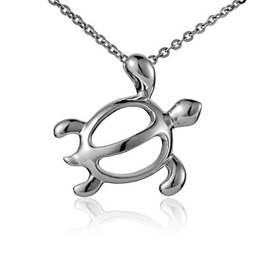 925 Silver Honu Pendant