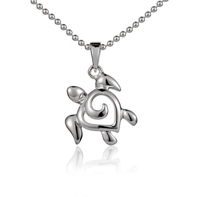 925 Silver Honu Pendant