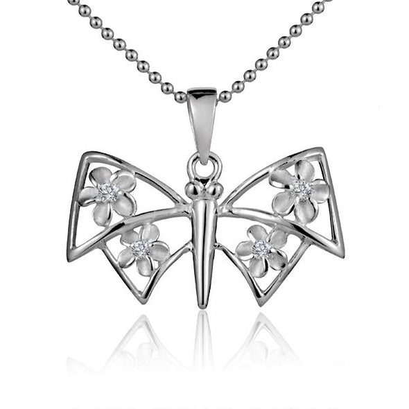 925 Silver Butterfly Pendant