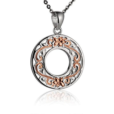 925 Silver Scroll Pendant