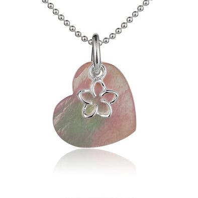 925 Silver Plumeria Pendant