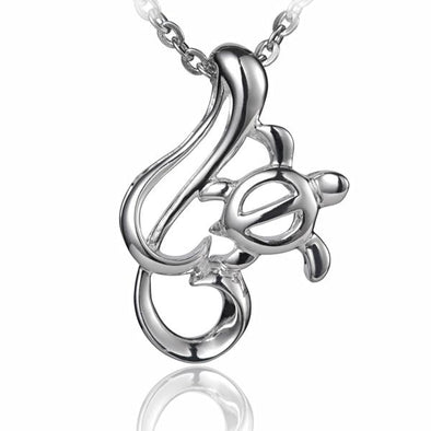 925 Silver Honu Pendant