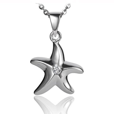 925 Silver Starfish Pendant