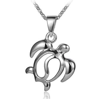 925 Silver Honu Pendant