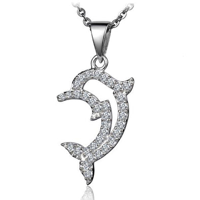 925 Silver Dolphin Pendant