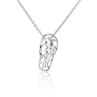 925 Silver Honu Slipper Pendant